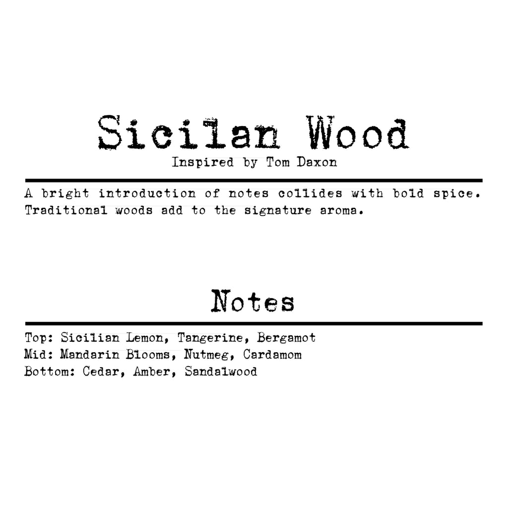 Light 4 Life Scent Strip Sicilan Wood (Inspired by Tom Daxon)