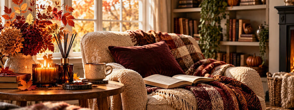 The Perfect Fall Reading Nook: Creating a Cozy Corner with Scent, Light & Texture