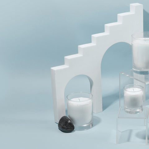 Sample Libbey/Clear Glass Candles