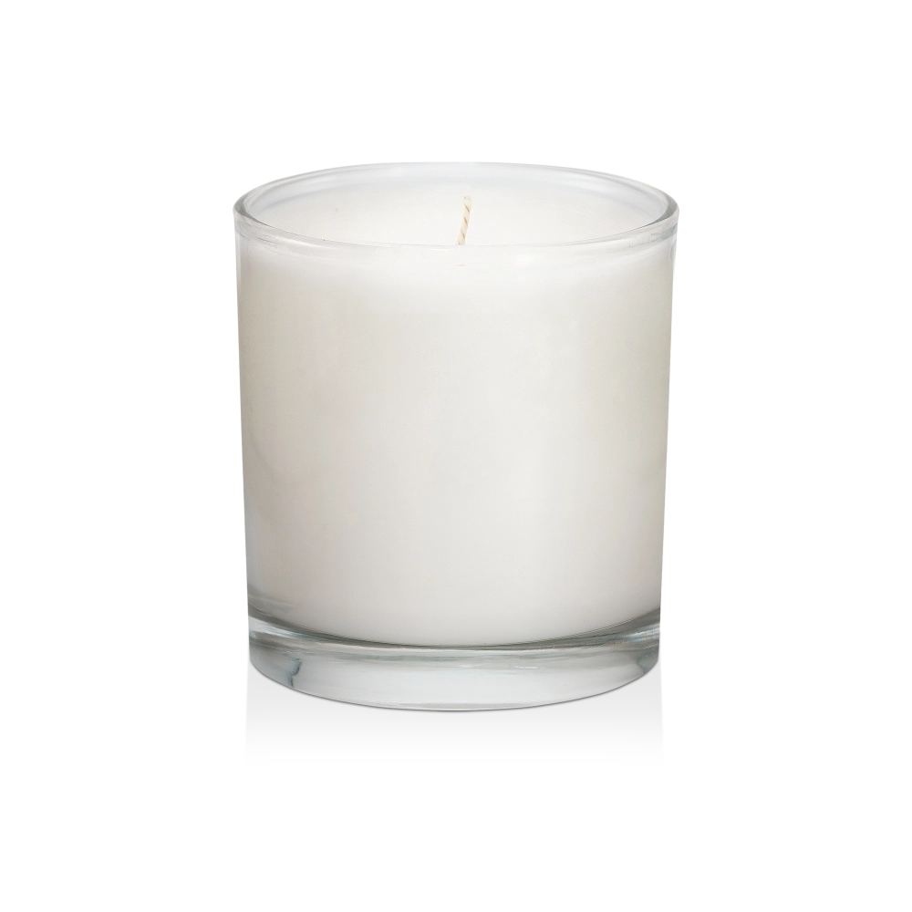CLEAR FILLED CANDLE Container
