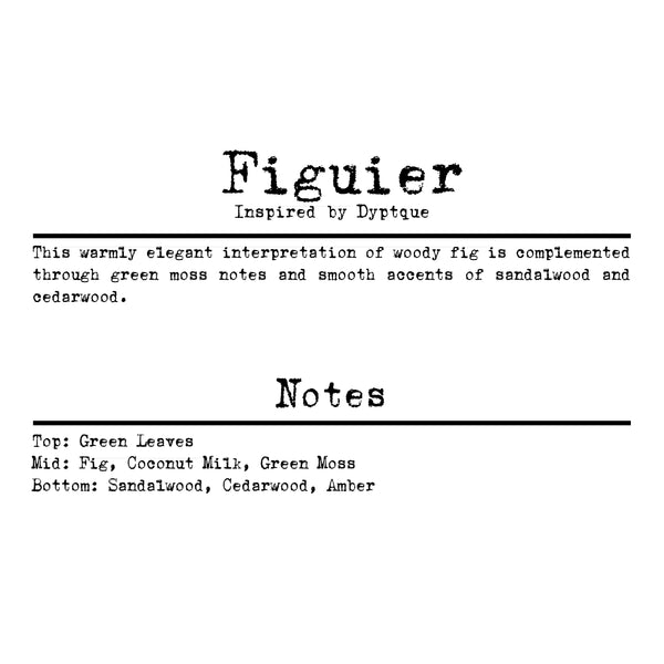 Light 4 Life Scent Strip Figuier (Inspired by Dyptique)