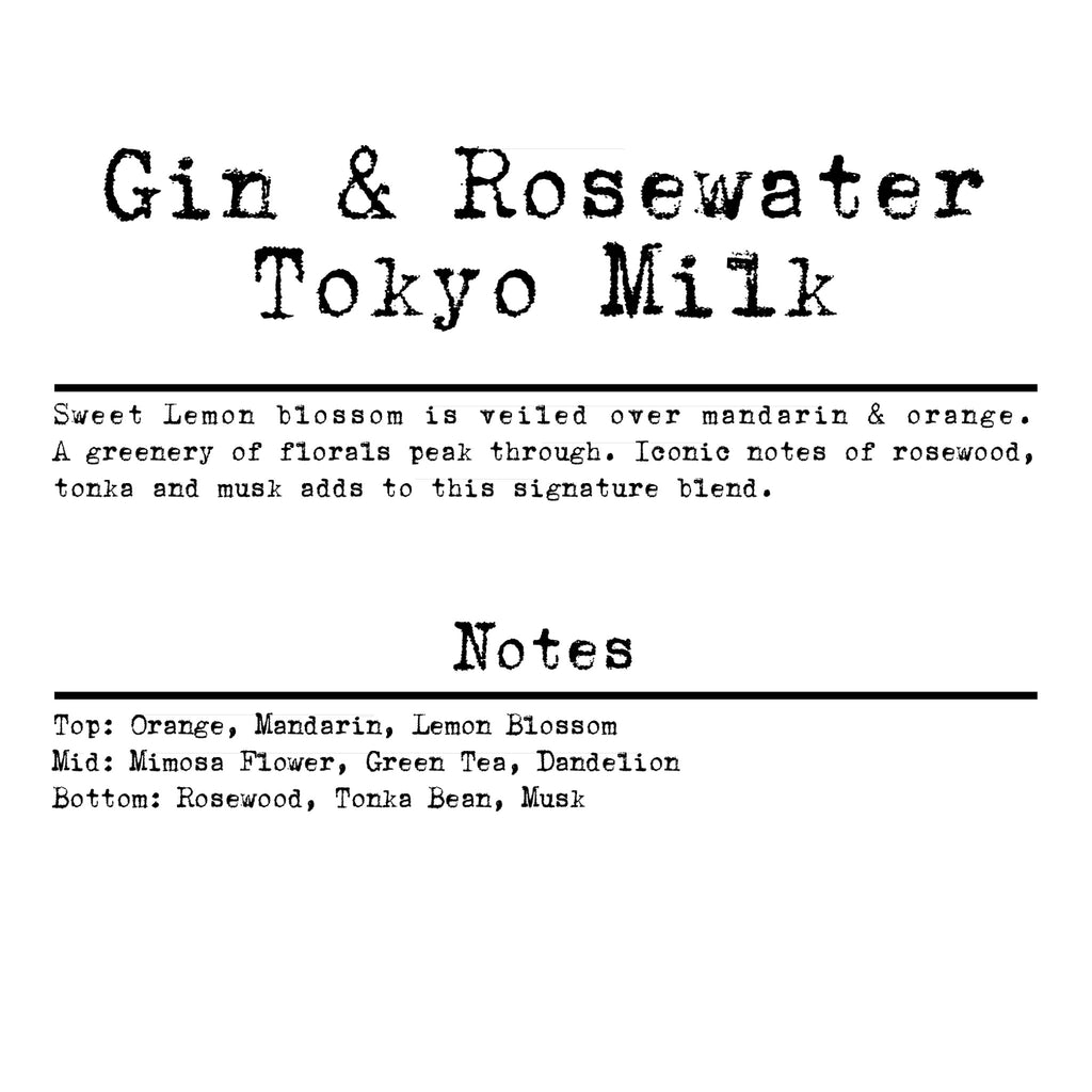 Light 4 Life Scent Strip Gin & Rosewater Tokyo Milk