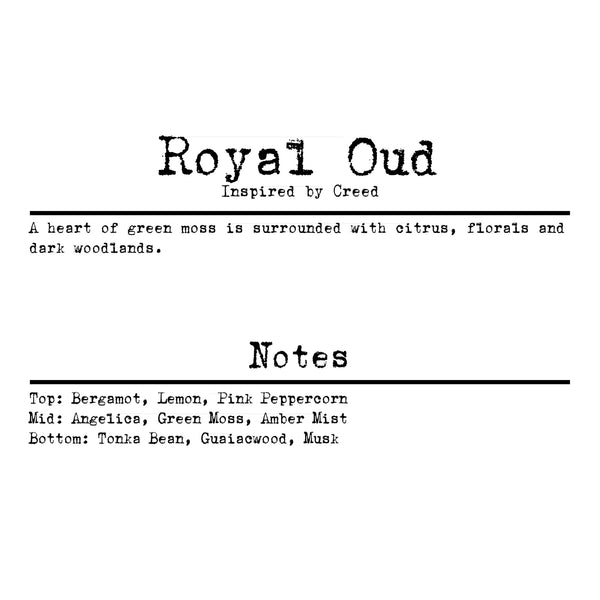 Light 4 Life Scent Strip Royal Oud (Inspired by Creed)