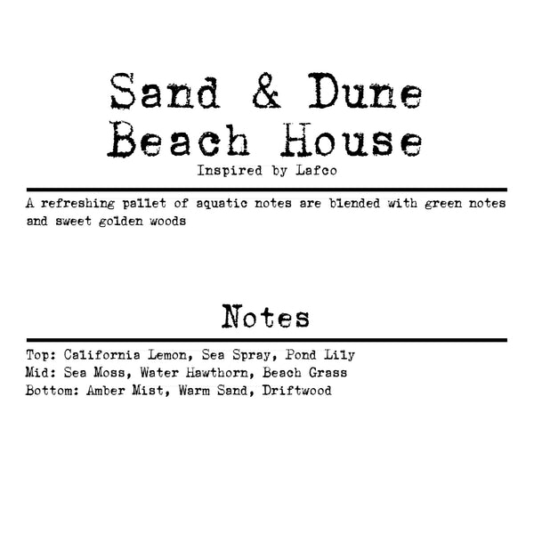 Light 4 Life Scent Strip Sand & Dune Beach House (Inspired by Lafco)