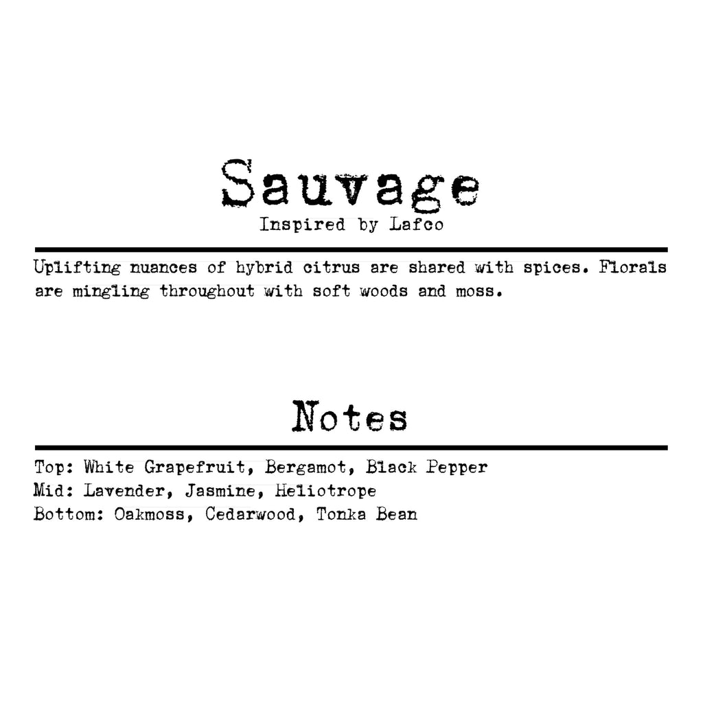 Light 4 Life Scent Strip Sauvage (Inspired by Dior)