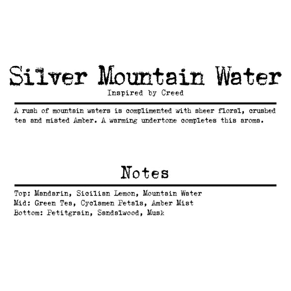 Light 4 Life Scent Strip Silver Mountain Water (Inspired by Creed)